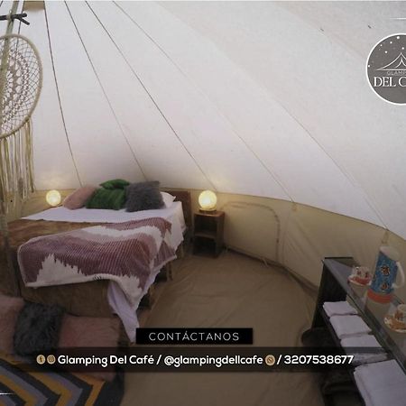 Отель Glamping Del Cafe Санта-Роса-де-Кабаль Экстерьер фото