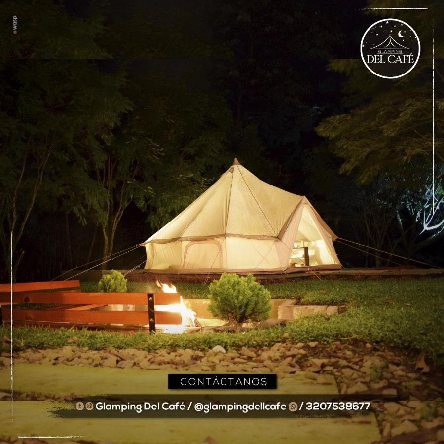 Отель Glamping Del Cafe Санта-Роса-де-Кабаль Экстерьер фото